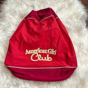 American Girl Club Vintage Doll Full Size Drawstring Bag